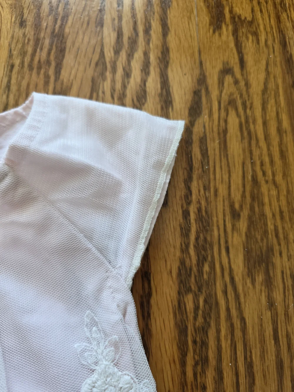 Max Studio Light Pink Cotton Dress Top